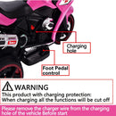41" 12V Electric Ride-On Trike with LED Lights for Kids Aged 3-6 Years