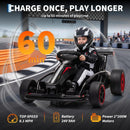 24V Electric Drift Go Kart for Kids Ages 8-12 with Dual 200W Motors and 9Ah Battery