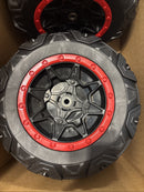 Durable Hard Plastic Wheels for 24V Two-Seater Children's Ride-On Car