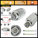 12V 40000RPM RS550 Motor Enhancement for Children's Ride-On Vehicles, Power Wheels, Pinion Gear