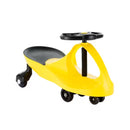 Yellow Zig Zag Ride-On Scooter for Kids Age 3+ - No Batteries Needed