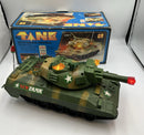 Vintage 90s 12" Military Tank S811 with Lights, Sound, and Motion