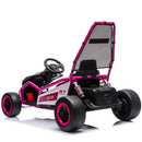 24V 400W Kids Electric Drift Go Kart with Rear Suspension and Roll Cage