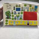 Vintage Mini Western Train Set with Battery-Operated Track Switching Control Unit