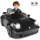 12V Black RUF CTR Licensed Electric Ride-On Car with Remote Control and Music
