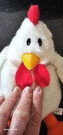 Vintage Gemmy Cornelius Dancing Chicken Toy - Fully Functional, 1998/1999