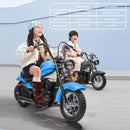 Blue 24V 250W Electric Kids Dirt Bike Motorcycle 14MPH