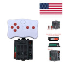 12V Receiver Kit for Children's Ride-On Vehicles - Comes with Remote Control