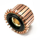 Copper Motor Commutator with 24P Hook Design, Dimensions 25.5 x 9 x 17(18.8) mm