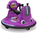 Violet 12V Electric Bumper Car for Kids