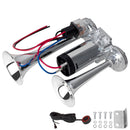 12V Vehicle Air Horn System with Compressor and Activation Button