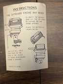 1950s Retro Outboard Motor Cocktail Mixer - Swank and Rare