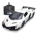 Lamborghini 1:24 Scale Licensed Remote Control Car - White 2.4G