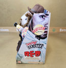 Animated Plush Red Dancing Hamster - Country Boy Edition 2003
