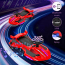 Rechargeable 2-in-1 12V Electric Wiggle Car and Swing Toy for Kids