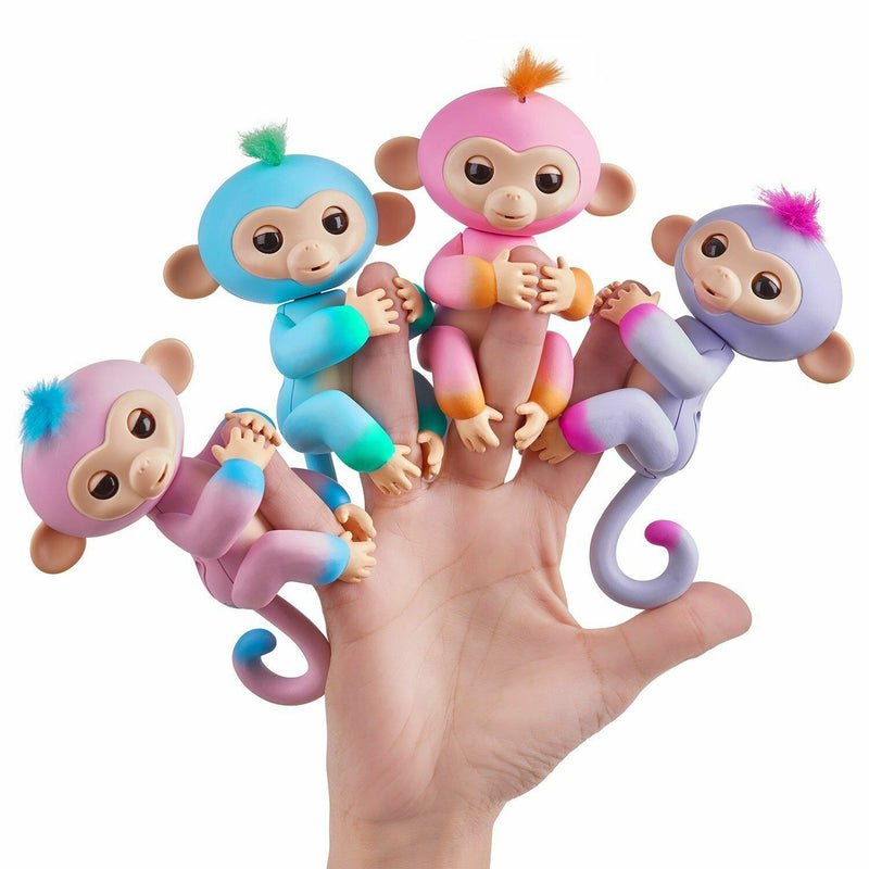 Interactive Baby Monkey Fingerlings Toy in Sealed Pack