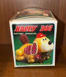 Retro 1980s Happy Dog Wind-Up Toy from CHI LAND, TAIWAN