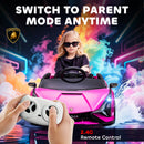 12V Pink Lamborghini SIAN Electric Ride-On Car for Children