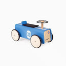 5 Little Monkeys Racing Car Ride-On for Kids - Push Toy Vehicle for Pretend Play J08