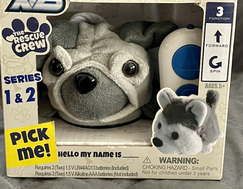 Rescue Crew Remote Control Pet Pups Pug Toy
