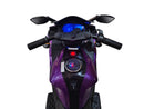Purple 12V Ride-On Motorcycle for Kids - Perfect for Boys and Girls
