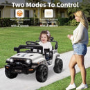 12V Off-Road Ride-On Car for Kids with Parental Control, Music, and Safety Belts for Ages 2-5
