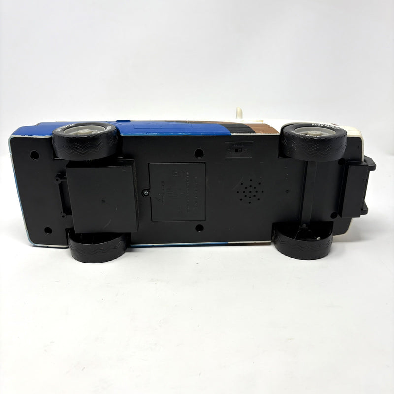 Motorized Blue Police K-9 Unit SUV Toy Car with Lights
