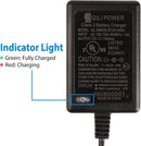 12V Charger for Razor Power Core E90 and 12 Volt Kids Electric Ride-On Toys