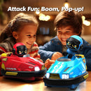 Adorable Mini Remote Control Bumper Cars Set for Kids
