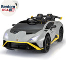 24V Licensed Lamborghini STO Electric Ride-On Car for Toddlers
