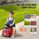 Sit-to-Stand Musical Push Car Toy for Toddlers 19 Months and Up with Storage Compartments