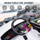 Lamborghini Urus 12V Electric Ride-On Truck for Kids - White 4-Wheel Toy