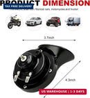 High-Performance 12V 300DB Snail Horn Kit with Dual Tone