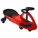 Lil’ Rider Wiggle Car Ride-On Toy in Red and Black, 30"L x 13.5"W x 16"H