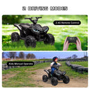 12V Electric 4-Wheel ATV for Kids with Remote Control and LED Music