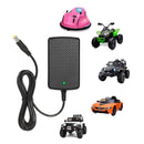 Quick Charge 12V Power Adapter for Kids Ride-On Cars – Includes 5ft Cable