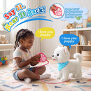 Voice-Activated Interactive Dog Toy for Kids with Remote Control Features