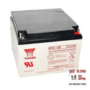 YUASA NP24-12B 12V 24AH Rechargeable Battery