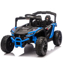 24V Children’s UTV with Remote Control, Bluetooth Audio, and 4-Wheel Suspension