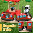 Robust Electric Train Set Featuring Adaptable Passengers - Ideal for Ages 3 and Up
