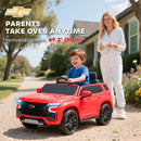 Chevrolet 12V Electric Ride-On Car for Kids in Red