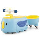 Dual-Function Ride-On Car for Toddlers with Removable Trailer