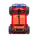 Bluey 12V Electric Ride-On Car with Functional Headlights, Designed for Ages 3 and Up
