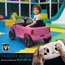 Dodge RAM 3500 Kids Electric Ride-On Truck with Remote Control in Pink