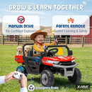 24V Electric Ride-On Dump Truck with 400W Power and Metal/Polypropylene Build