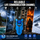 Dual-Channel Walkie Talkies for Family Adventures, Travel, and Outdoor Fun