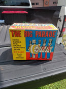 Vintage MARX The Big Parade Marching Soldiers Set with Guns and Drums - Complete and Untested