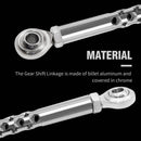 Chrome Gear Shift Linkage for Harley Davidson Road King, Dyna, and Softail (1980-2020)