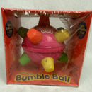 Vintage 1992 ERTL MOTORIZED BUMBLE BALLl Bouncing Toy, Pink