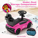Maserati Licensed 3-in-1 Push and Ride Foot-to-Floor Sliding Car for Kids